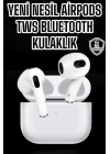 3.Nesil TWS Bluetooth Kulaklık Mikrofonlu ANC Özelliği Dokunmatik Kontrol