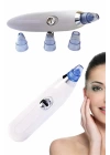 4 Başlıklı Pilli Vakumlu Siyah Nokta Temizleyici Akne Ve Sivilce Önleyici