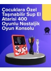 400 Oyunlu Taşınabilir Retro El Konsolu