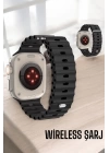 45 MM Gri Kasa Ultra Akıllı Saat Sesli Görüşme, Sağlık Takibi, Suya Dayanıklı