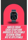 49mm Akıllı Saat Amoled Ekranlı Kadın Erkek Kol Saati Plastik Kordon
