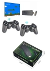 4k Game Stick Oyun Konsolu 2.4g Kablosuz Çift Kol Nostaljik Oyunlar