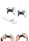 4K HD Görüntü Kaliteli Retro Game Stick 20000 Oyunlu Çift Kollu Beyaz Game Stick