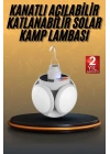 5 Kanatlı Bahçe Aydınlatma Led Askılı Solar Güneş Enerji Usb Sarjlı