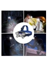 5 LED Far Şarj Edilebilir Güçlü Kafa Lambası Kamp Lambası 4 Modlu (Kopya)