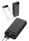 50.000 Mah Powerbank Turbo Hızlı Led Göstergeli Android İOS Uyumlu Taşınabilir Askılı