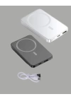 5000mAh / 10000mAh Kapasiteli Manyetik USB-C ve Kablosuz Powerbank