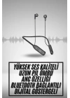 60 Saat Uyumlu Bluetooth Kulaklık Kablolu ANC Özellikli Kulaklık