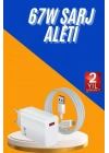 67W Hızlı Şarj Yüksek Voltaj Korumalı Type C Şarj Adaptörü