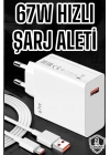 67W Şarj Aleti Turbo Hızlı Type-C Şarj