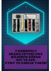 7 Kordonlu Akıllı Saat Ve Oyuncu Kulaklığı Bluetooth Bağlantılı Android ve İOS Uyumlu