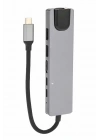 8 Port Çoklayıcı Macbook Ile Uyumlu Çoğaltıcı Type-C dönüştürücü TF SD kart
