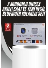9 Ultra Akıllı Saat 49mm 2inç Ekran 7 Kordonlu ve Bluetooth Kulaklık