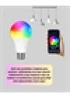 9 Watt Beyaz Işık ve Renk Ayarlı Akıllı LED Ampul