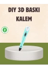 ABS ve PLA Filament Destekli 3D Yazıcı Kalem