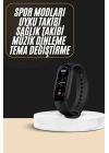 Akıllı Bileklik Android ve İOS Uyumlu Bildirim ve Çağrı Görme Spor Takibi