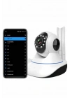Akıllı Gece Görüşlü Sensörlü Wifi Kamera Telefondan Takip Edilebilir