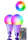Akıllı RGB Led Ampul Led Uzaktan Kumandalı Renk Değiştiren Ampul