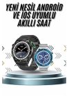 Akıllı Saat 1.62 İnç Ultimate Nabız Sensörlü Sesli Görüşme Yapabilen