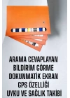 Akıllı Saat 7 Kordonlu Bildirim Görebilen Metal Kordon GPS Özelliği