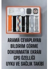 Akıllı Saat 7 Kordonlu Metal,Plastik Ve Hasır Kordon Seçeneği