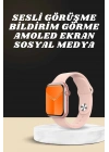 Akıllı Saat Alarm ve Titreşim Uyku ve Sağlık Takibi GPS Uyumlu Nabız Ölçer Sesli Görüşme