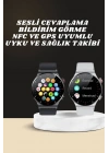 Akıllı Saat Amoled Ekran Bluetooth Bağlantılı Sesli Görüşme Nabız Ölçer