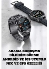 Akıllı Saat Arama Cevaplayan Titreşim Özelliğiyle Bildirim Görebilen