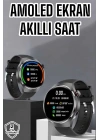 Akıllı Saat Bluetooth Bağlantılı Amoled Ekran Uyku ve Sağlık Takibi