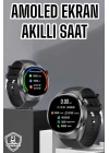 Akıllı Saat Bluetooth Bağlantılı Amoled Ekran Uyku ve Sağlık Takibi