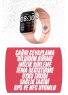 Akıllı Saat Bluetooth Bağlantılı Bluetooth Arama ve Sosyal Medya Bildirim Destekli