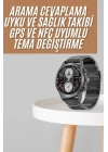 Akıllı Saat Çelik Kordon Çağrı Cevaplama Amoled Ekran Titreşimli Uyku ve Sağlık Takibi