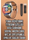 Akıllı Saat Çok Fonksiyonlu Yeni Nesil Bluetooth Bağlantılı Sesli Görüşme