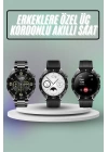 Akıllı Saat Ios Ve Android Tüm Telefonlara Uyumlu Çok Fonksiyonlu Amoled Ekran