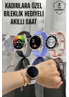 Akıllı Saat Kadınlara Özel Arama Cevaplayan Bluetooth Bağlantılı