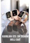 Akıllı Saat Kadınlara Uyku Ve Sağlık Takibi Yapabilen Bileklik Hediyeli