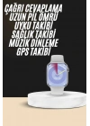 Akıllı Saat Kulaklık Hediyeli Uyku ve Sağlık Takibi Yapabilen Uzun Ömürlü