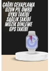 Akıllı Saat Kulaklık Hediyeli Uyku ve Sağlık Takibi Yapabilen Uzun Ömürlü