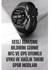 Akıllı Saat Nabız Sensörlü Bildirim Görebilen Spor Modları GPS Takibi