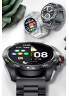 Akıllı Saat Sağlık ve Fitness Takibi Bluetooth Bağlantılı Dokunmatik Ekran