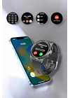 Akıllı Saat Sağlık ve Fitness Takibi Bluetooth Bağlantılı Dokunmatik Ekran
