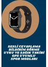 Akıllı Saat Tema Değiştirme Uyku ve Sağlık Takibi Sesli Asistan Bildirim Görme