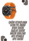 Akıllı Saat Unısex Zarif Görünümlü Titanyum Kasa Amoled Ekran Müzik Dinleme
