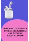 Akıllı Saat ve Kulaklık Seti Dokunmatik Ekran 5.0 Bluetooth Bağlantılı Sesli Görüşme