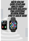 Akıllı Saat Yeni Nesil Android ve İOS Uyumlu Titreşim Modlu Alarm Kronometre