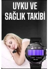 Akıllı Saat Yeni Nesil Bluetooth Bağlantılı Uyku ve Sağlık Takibi NFC ve GPS