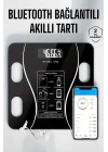 Akıllı Tartı Bluetooth Bağlantılı Yağ Ölçebilen Tartı Yeni Nesil
