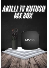 Akıllı TV kutusu Mx Box Android 7.1 TV kutusu 2.4G Wifi