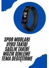 Akıllı Uyumlu Bileklik M6 Adımsayar Spor Modları Çağrı Görme Türkçe Menü