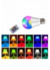Ambiyans Aydınlatma RGB Led Lamba Kumandalı Renk Değiştirebilen